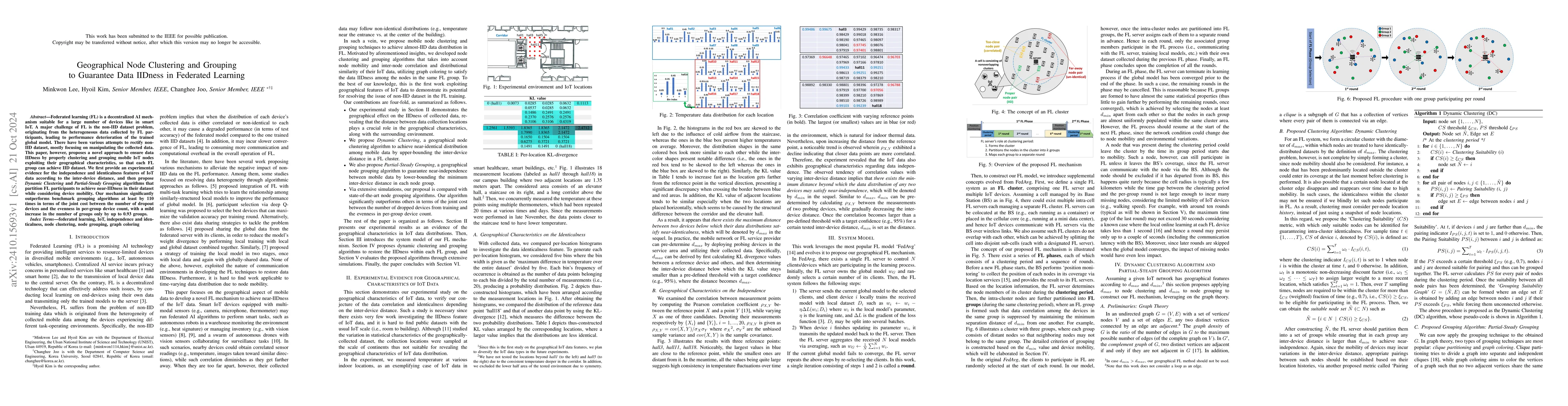 Thumbnail for Geographical Node Clustering and Grouping to Guarantee Data IIDness in
  Federated Learning