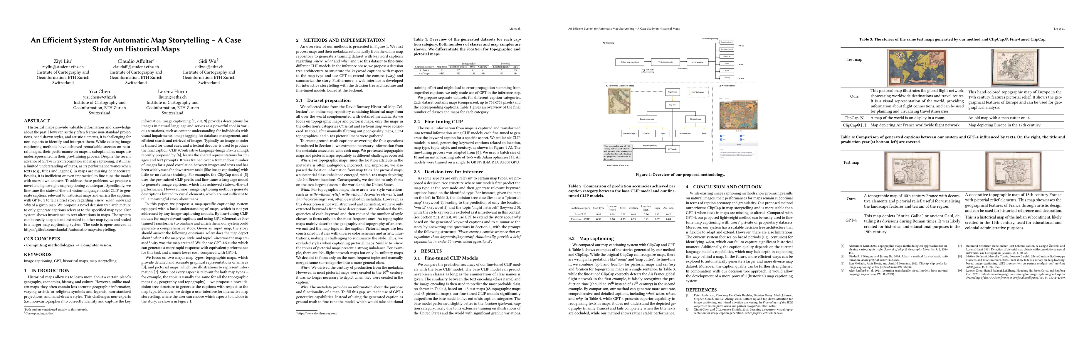 Thumbnail for An Efficient System for Automatic Map Storytelling -- A Case Study on
  Historical Maps