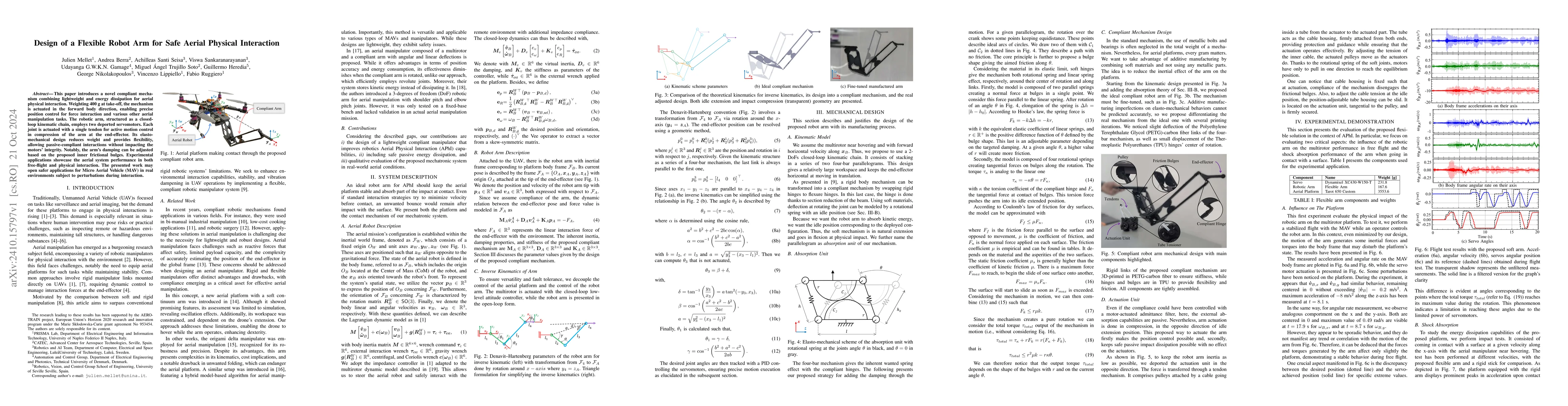 Thumbnail for Design of a Flexible Robot Arm for Safe Aerial Physical Interaction