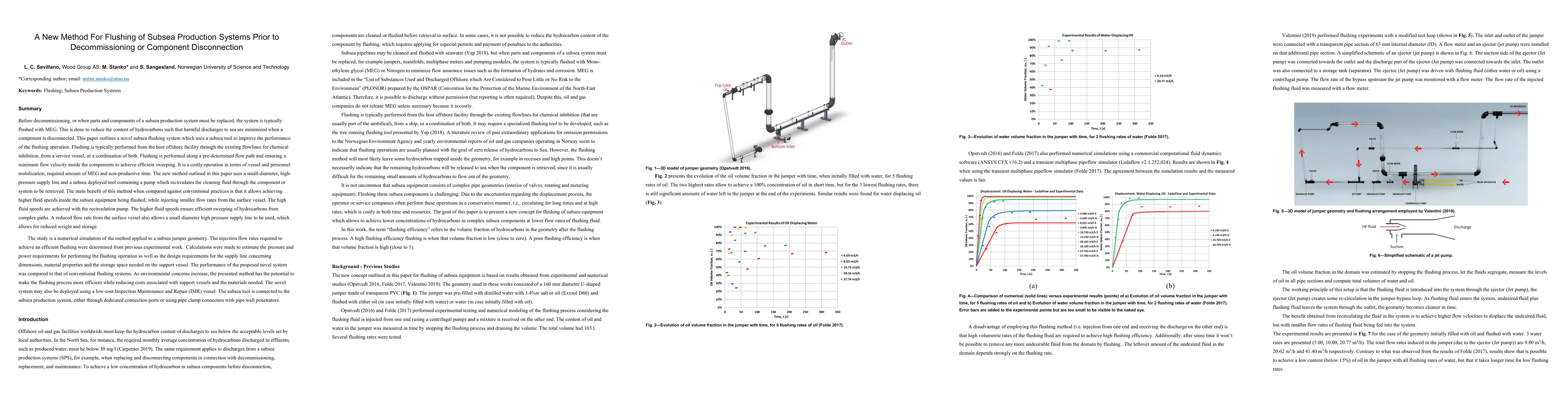 Thumbnail for A New Method For Flushing of Subsea Production Systems Prior to
  Decommissioning or Component Disconnection