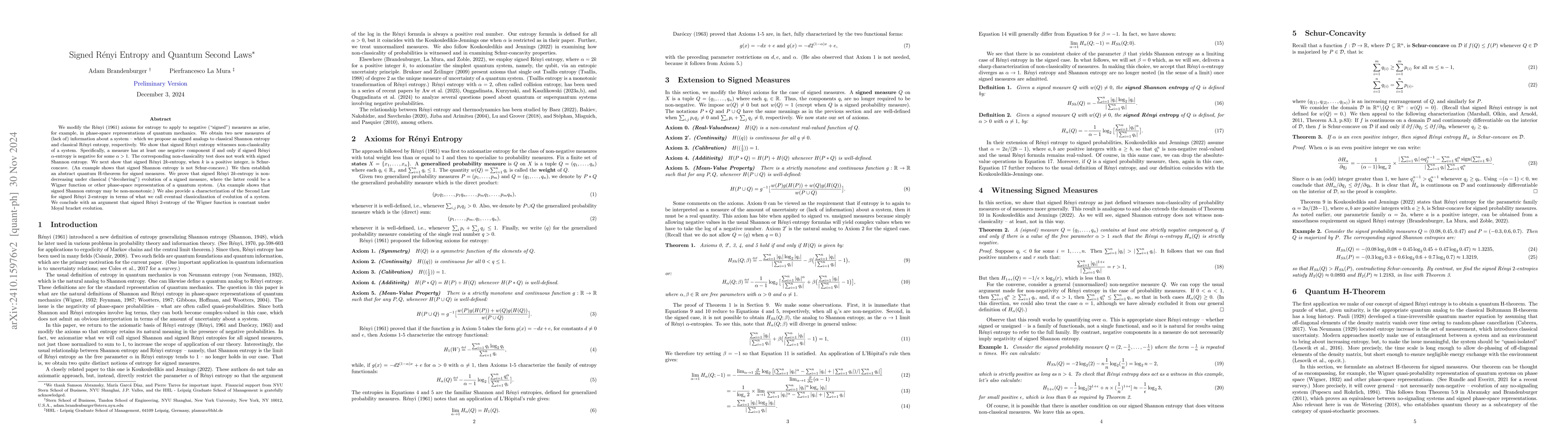 Thumbnail for Signed Rényi Entropy and Quantum Second Laws