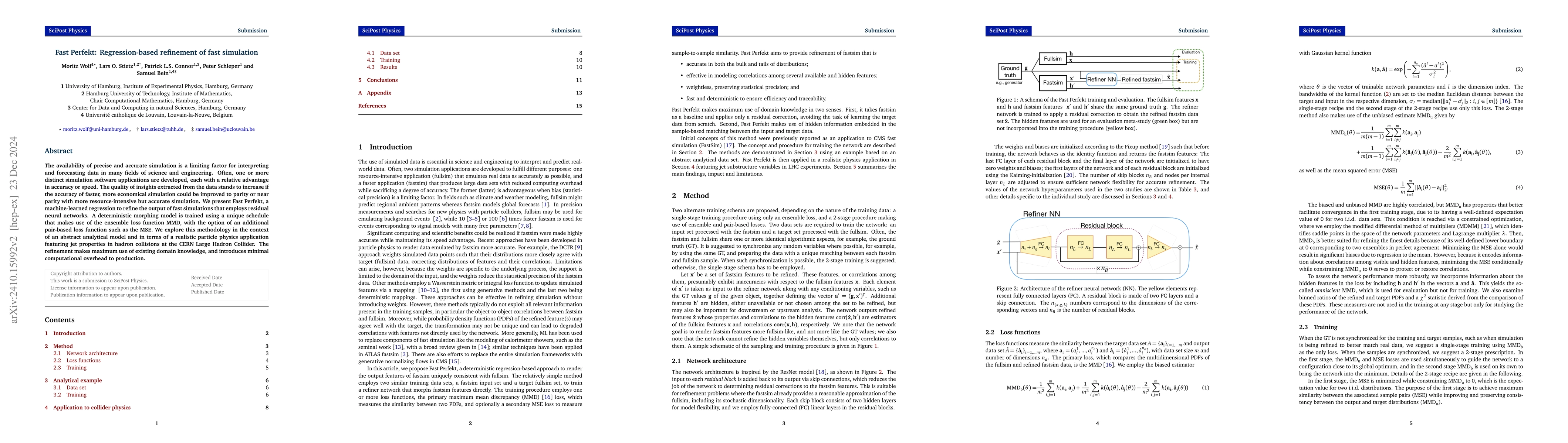 Thumbnail for Fast Perfekt: Regression-based refinement of fast simulation