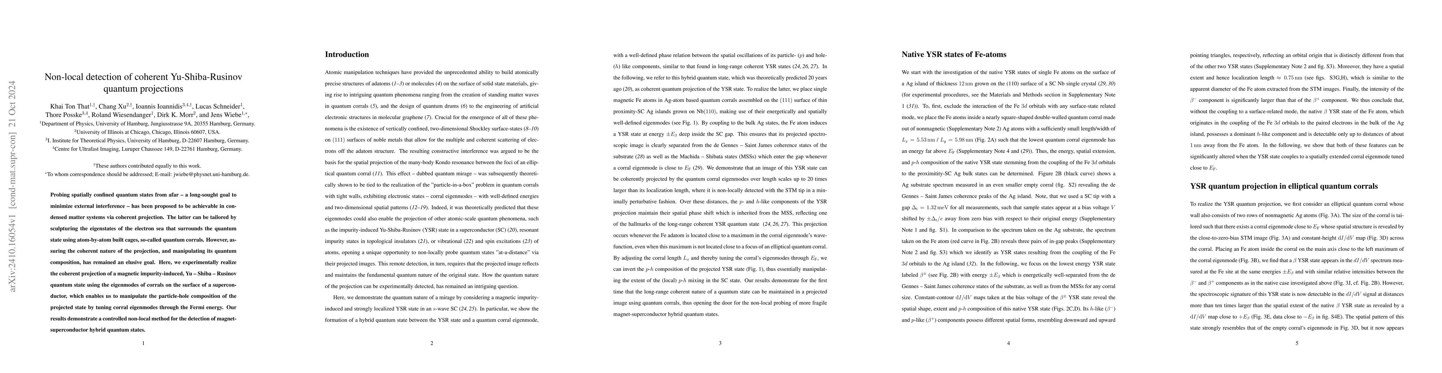 Thumbnail for Non-local detection of coherent Yu-Shiba-Rusinov quantum projections