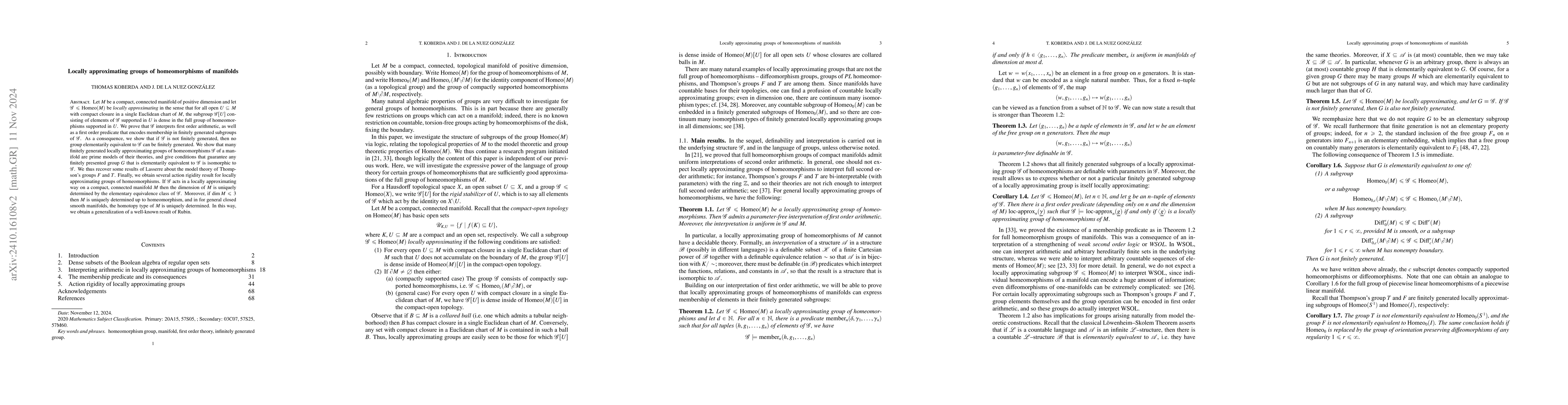 Thumbnail for Locally approximating groups of homeomorphisms of manifolds