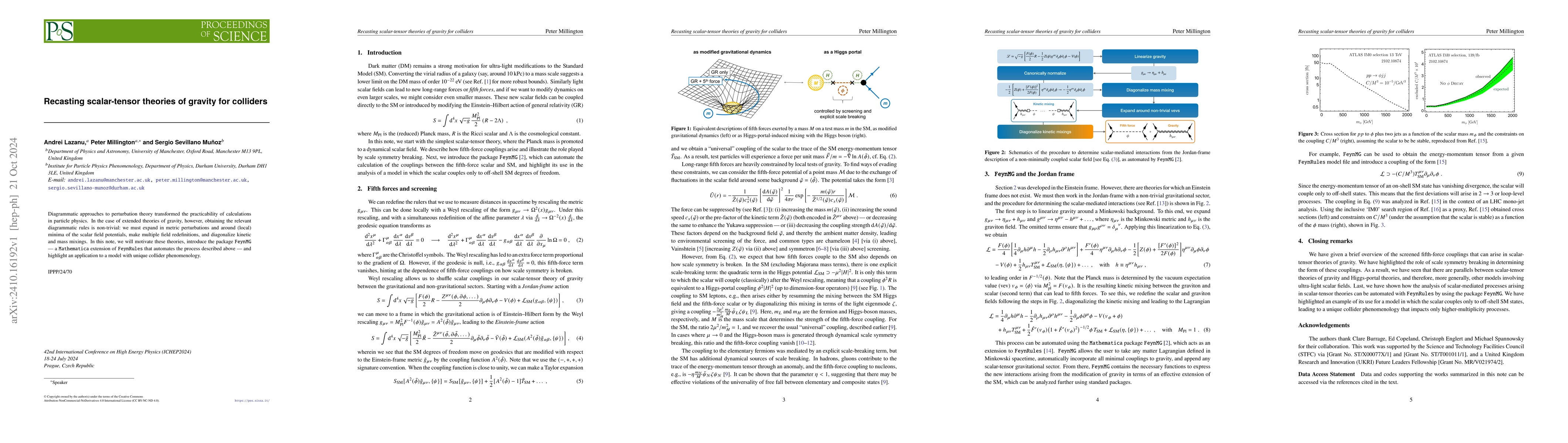 Thumbnail for Recasting scalar-tensor theories of gravity for colliders