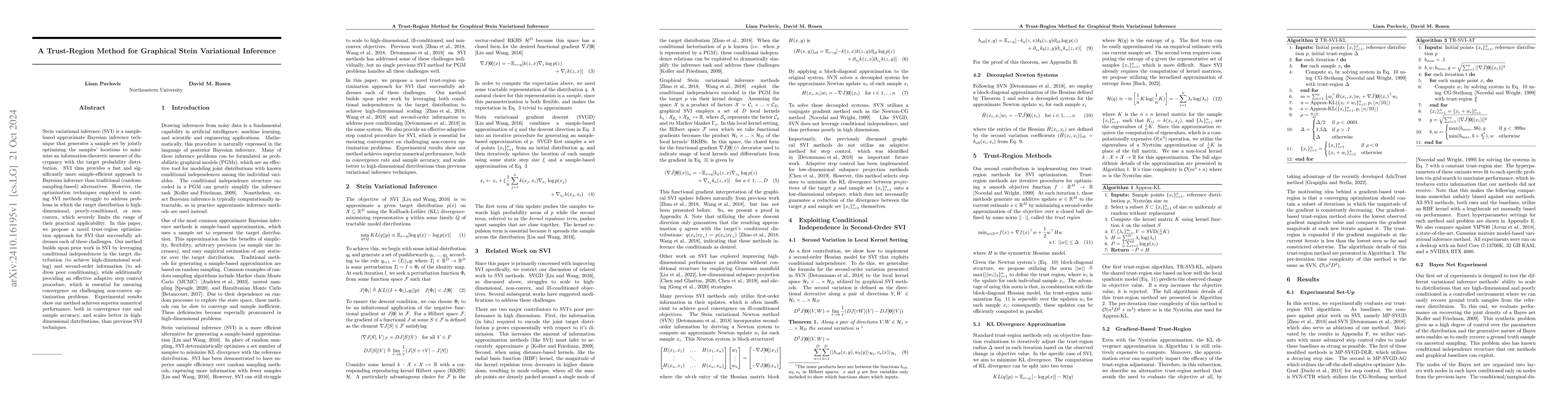 Thumbnail for A Trust-Region Method for Graphical Stein Variational Inference