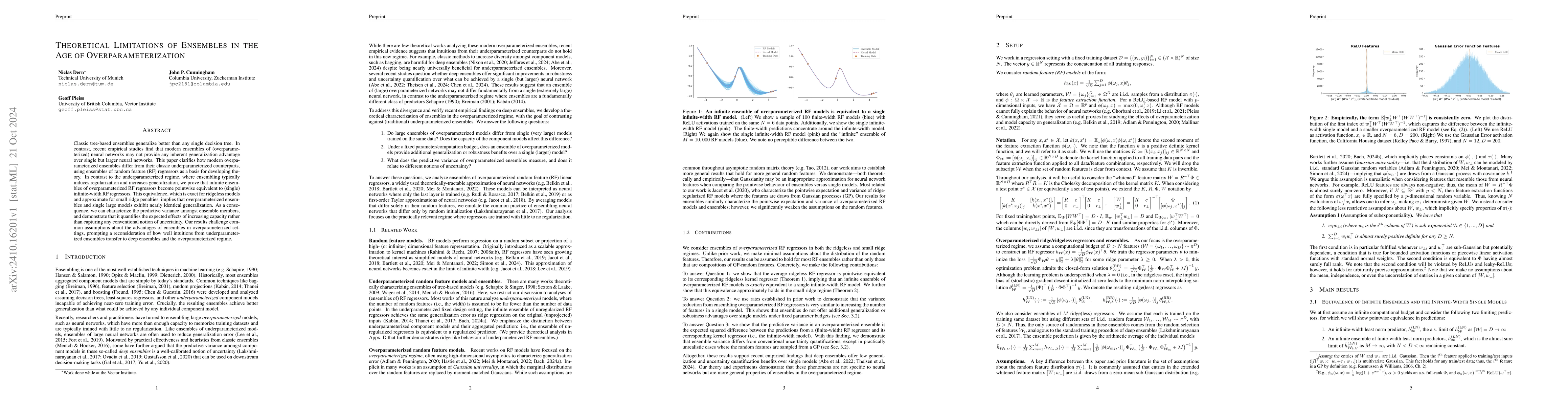 Thumbnail for Theoretical Limitations of Ensembles in the Age of Overparameterization