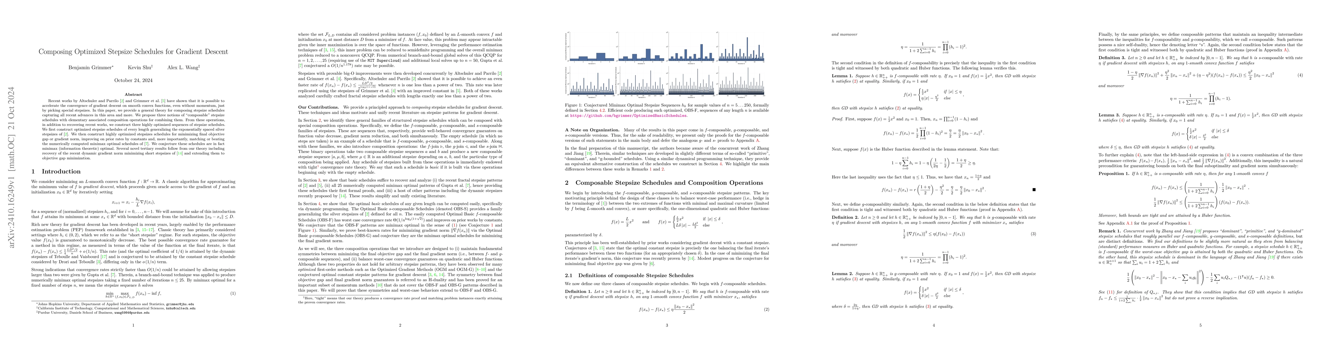 Thumbnail for Composing Optimized Stepsize Schedules for Gradient Descent