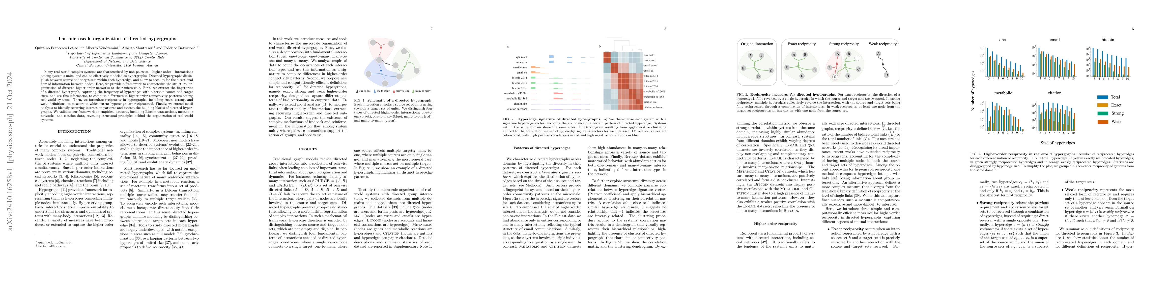 Thumbnail for The microscale organization of directed hypergraphs