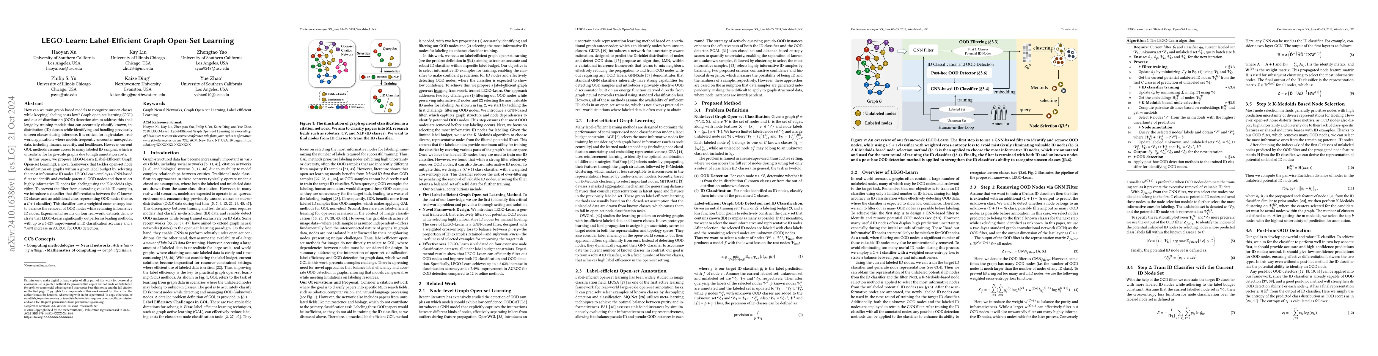 Thumbnail for LEGO-Learn: Label-Efficient Graph Open-Set Learning