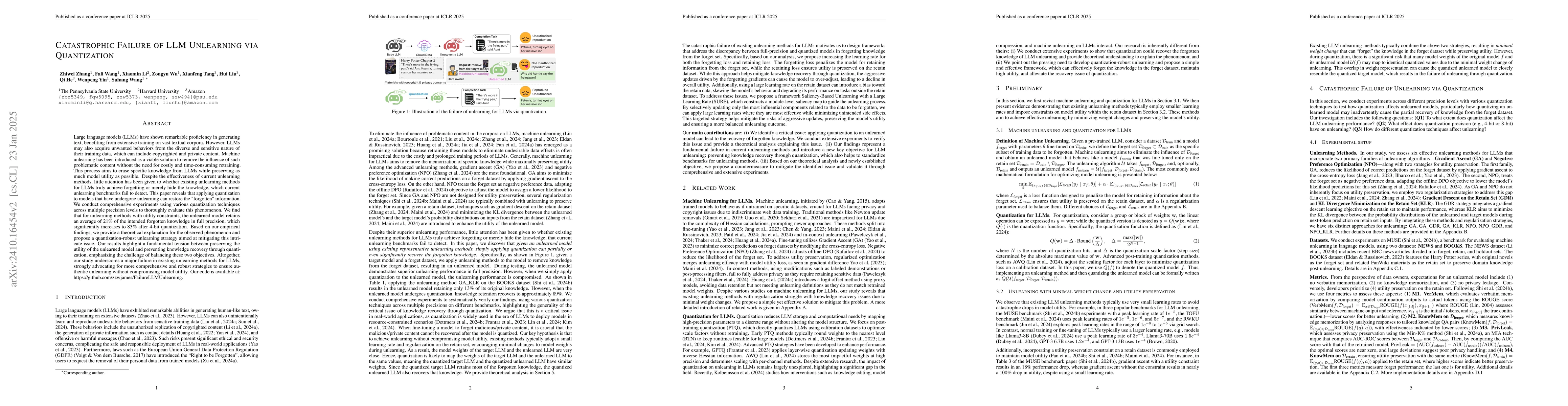 Thumbnail for Does your LLM truly unlearn? An embarrassingly simple approach to
  recover unlearned knowledge