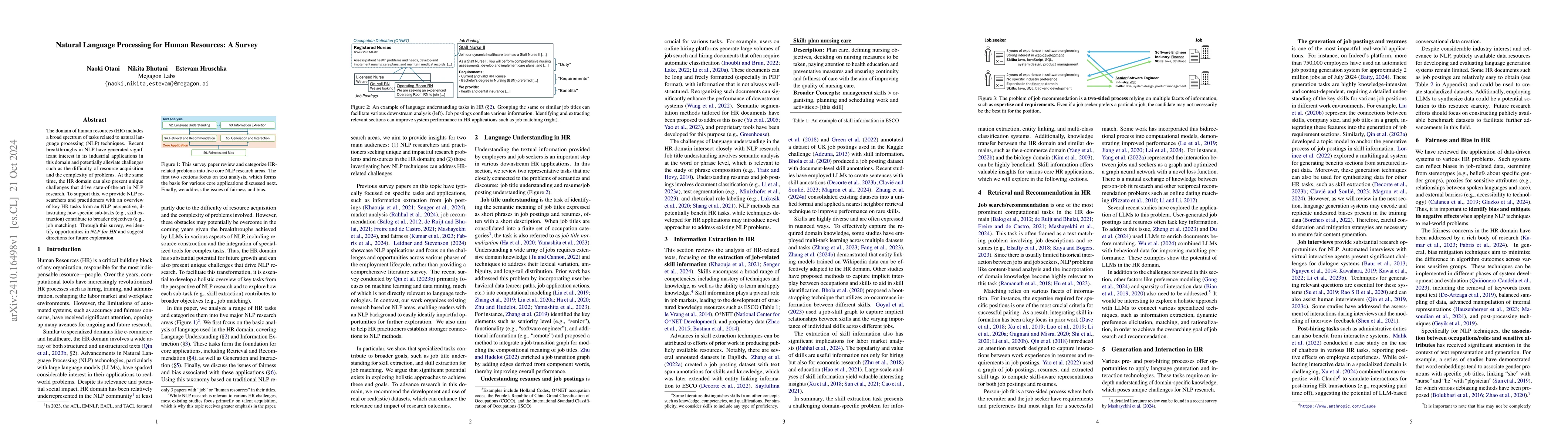 Thumbnail for Natural Language Processing for Human Resources: A Survey