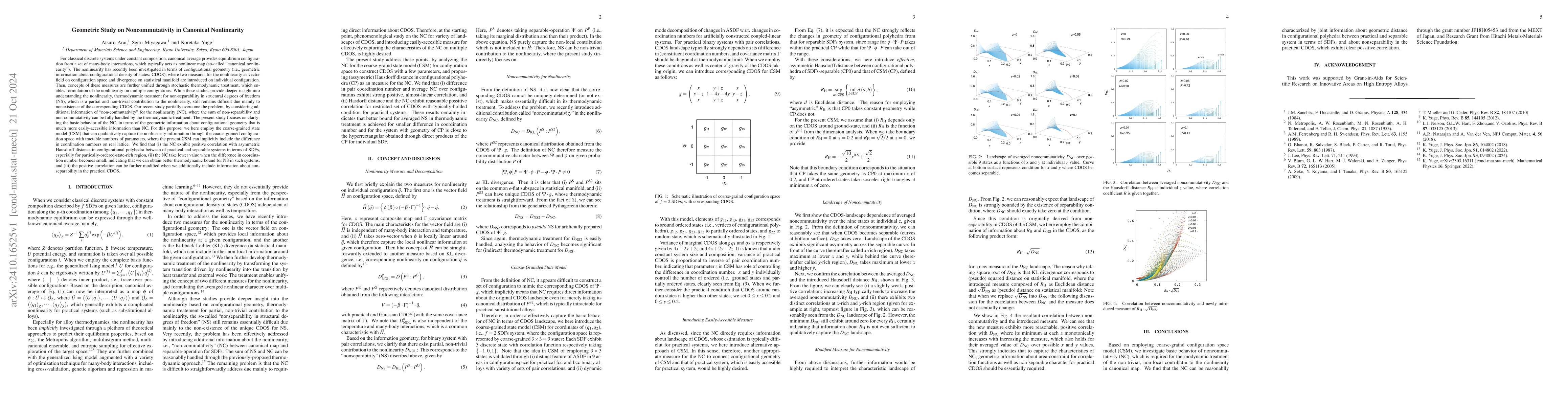 Thumbnail for Geometric Study on Noncommutativity in Canonical Nonlinearity
