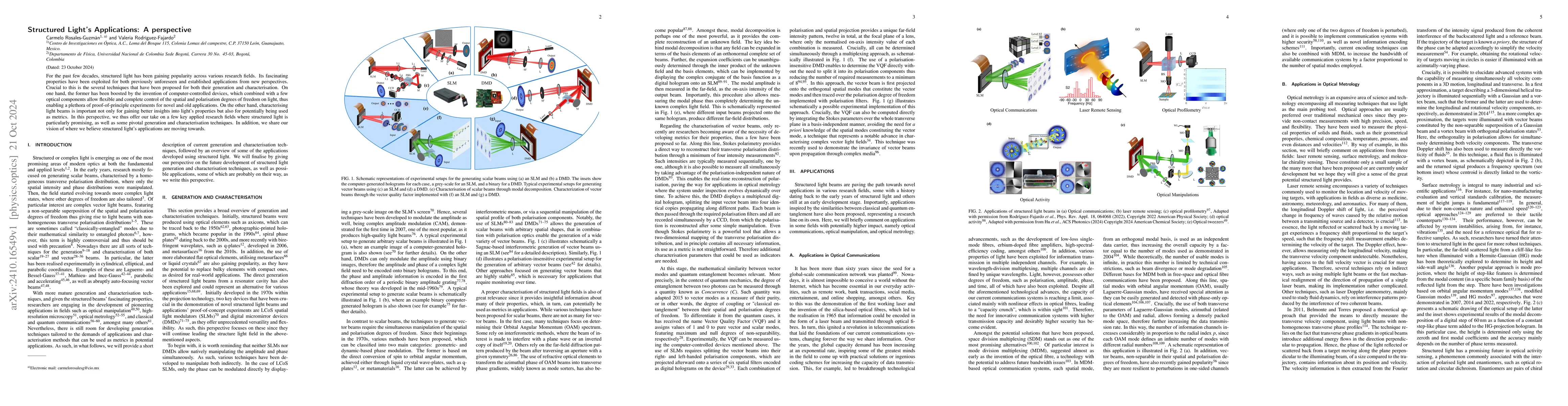 Thumbnail for Structured Lightś Applications: A perspective