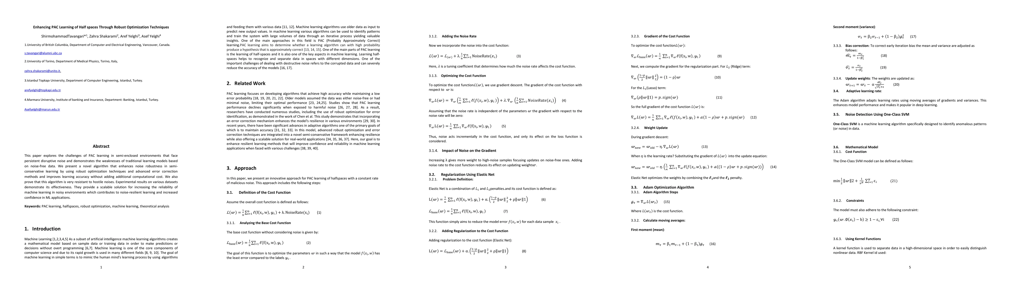 Thumbnail for Enhancing PAC Learning of Half spaces Through Robust Optimization
  Techniques