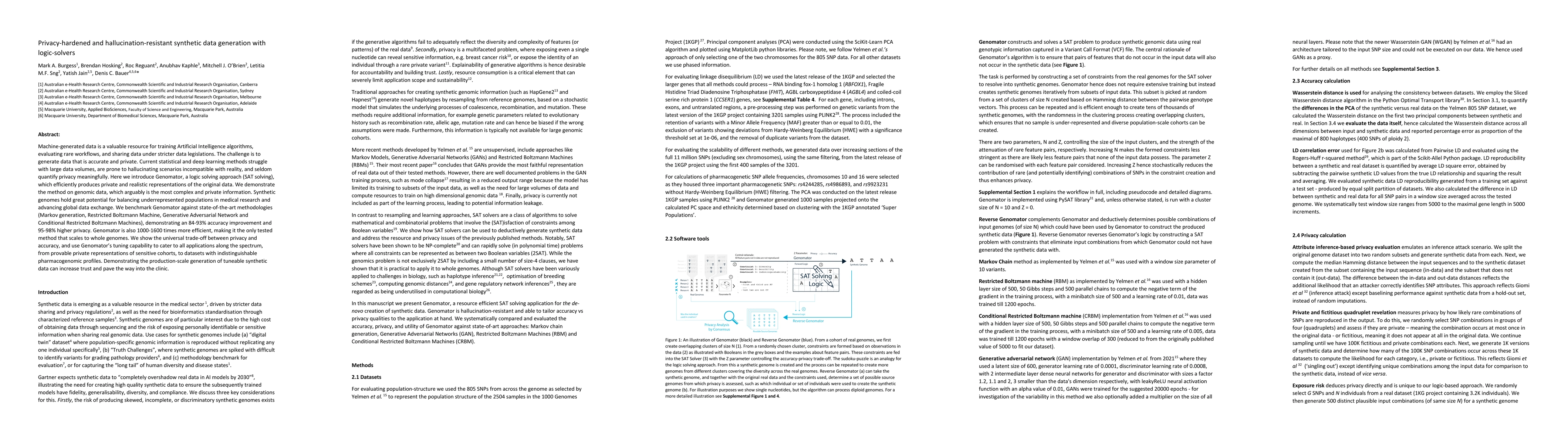 Thumbnail for Privacy-hardened and hallucination-resistant synthetic data generation
  with logic-solvers