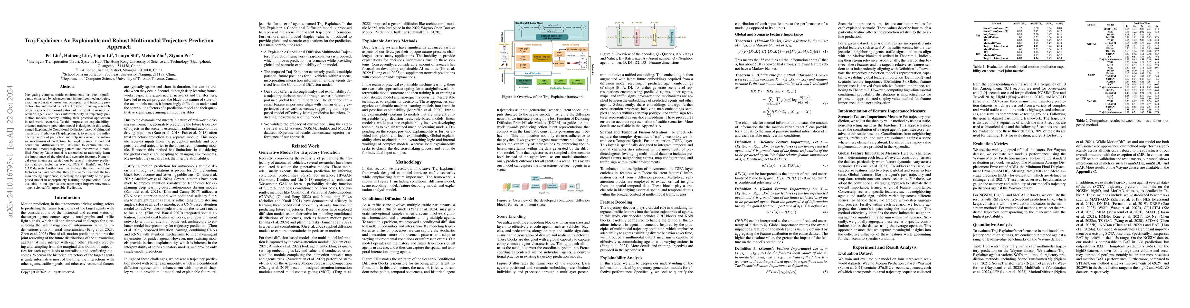 Thumbnail for Traj-Explainer: An Explainable and Robust Multi-modal Trajectory
  Prediction Approach