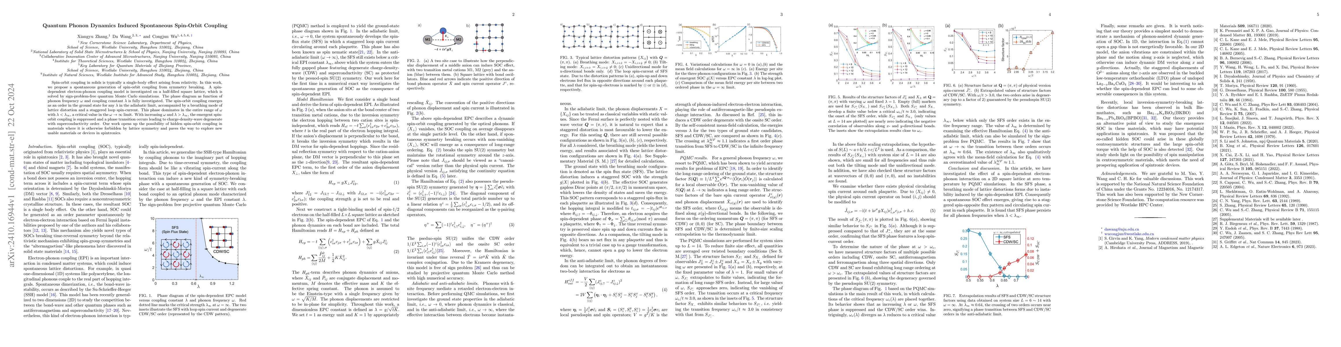 Thumbnail for Quantum Phonon Dynamics Induced Spontaneous Spin-Orbit Coupling