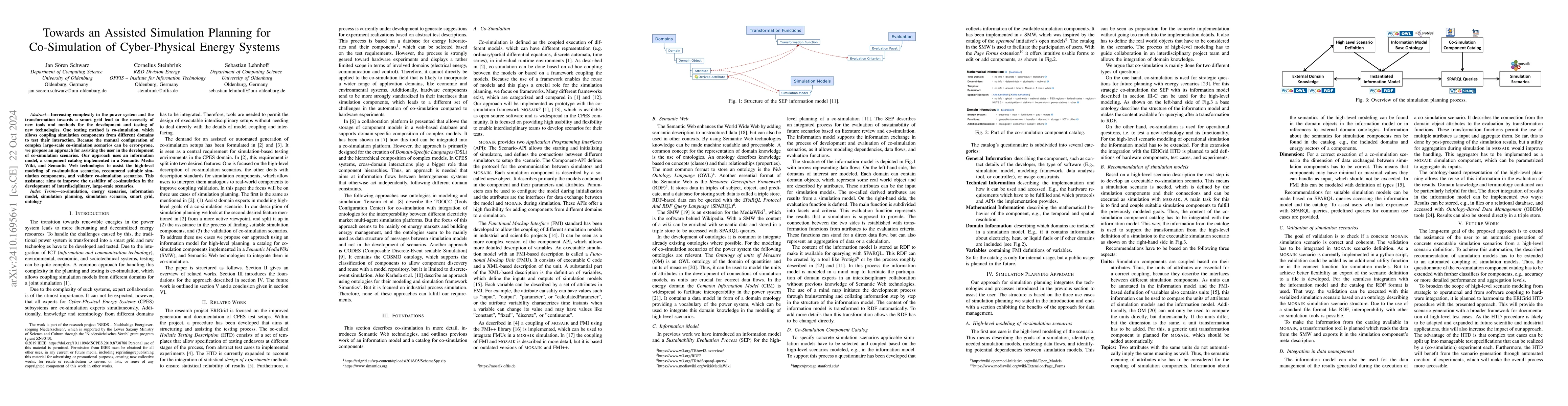 Thumbnail for Towards an Assisted Simulation Planning for Co-Simulation of
  Cyber-Physical Energy Systems