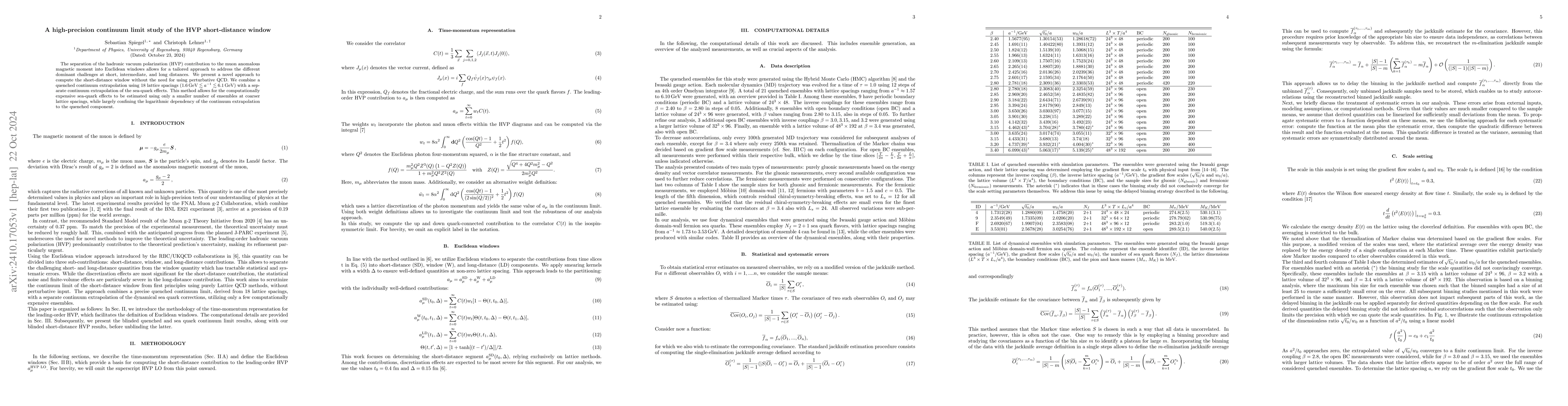 Thumbnail for A high-precision continuum limit study of the HVP short-distance window