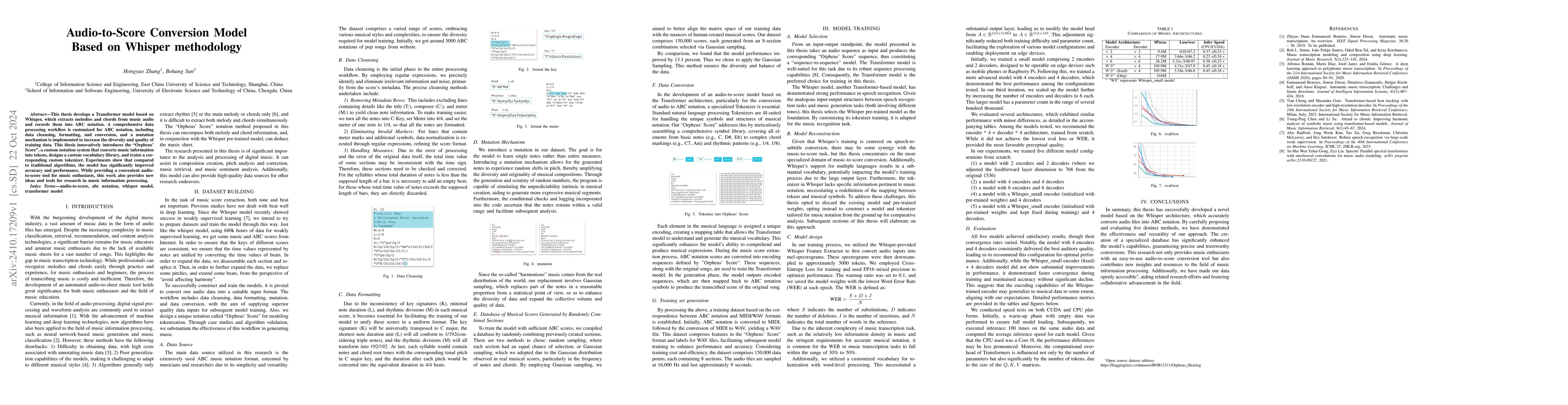 Thumbnail for Audio-to-Score Conversion Model Based on Whisper methodology
