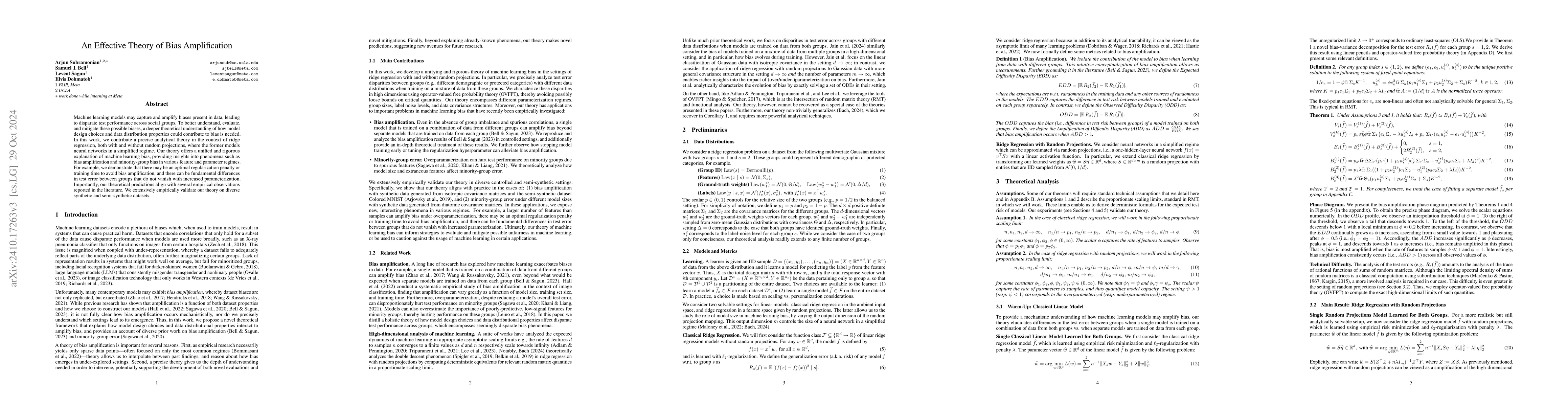 Thumbnail for An Effective Theory of Bias Amplification