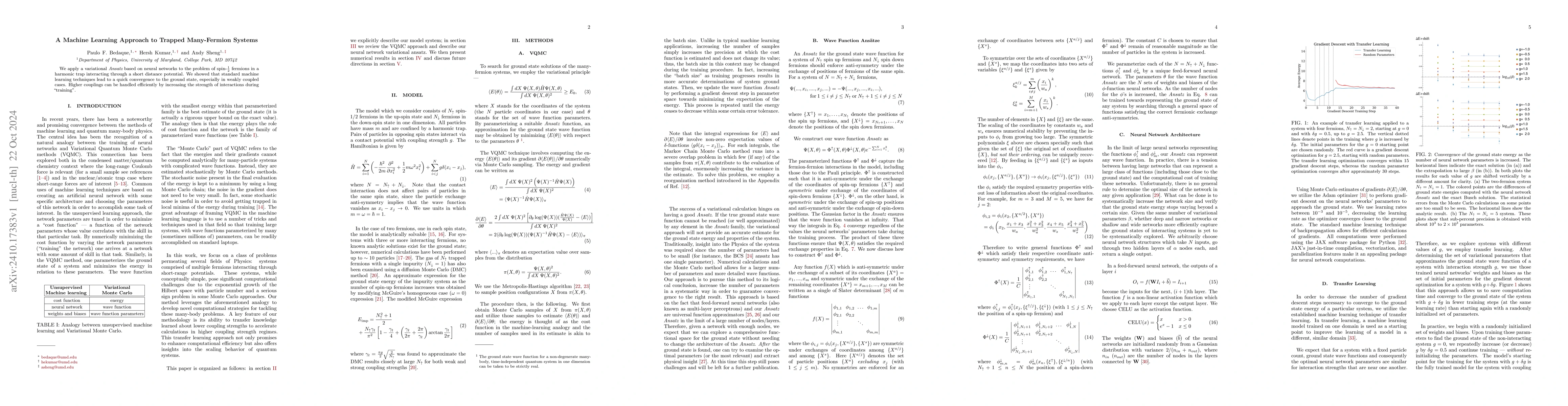 Thumbnail for A Machine Learning Approach to Trapped Many-Fermion Systems