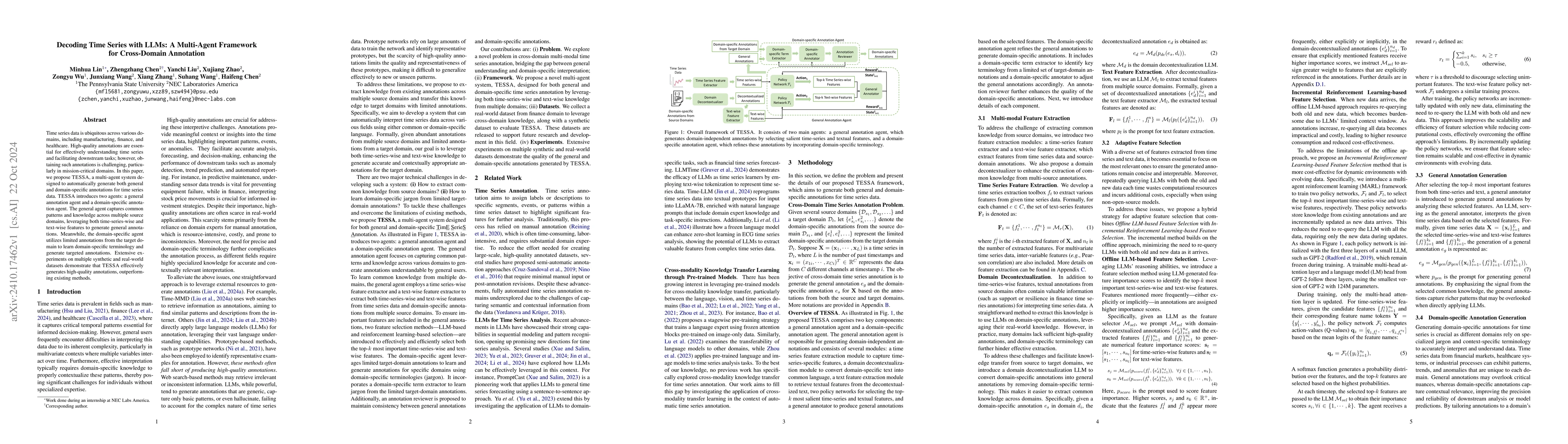 Thumbnail for Decoding Time Series with LLMs: A Multi-Agent Framework for Cross-Domain
  Annotation
