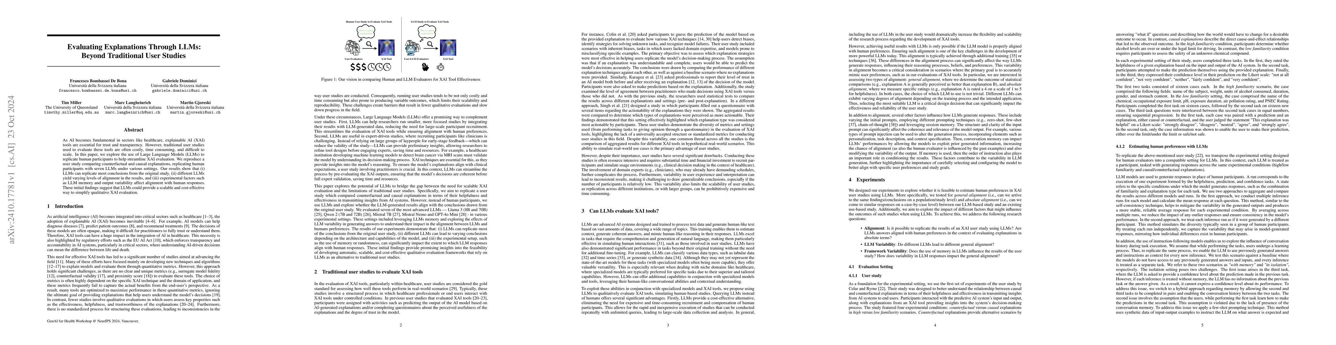 Thumbnail for Evaluating Explanations Through LLMs: Beyond Traditional User Studies