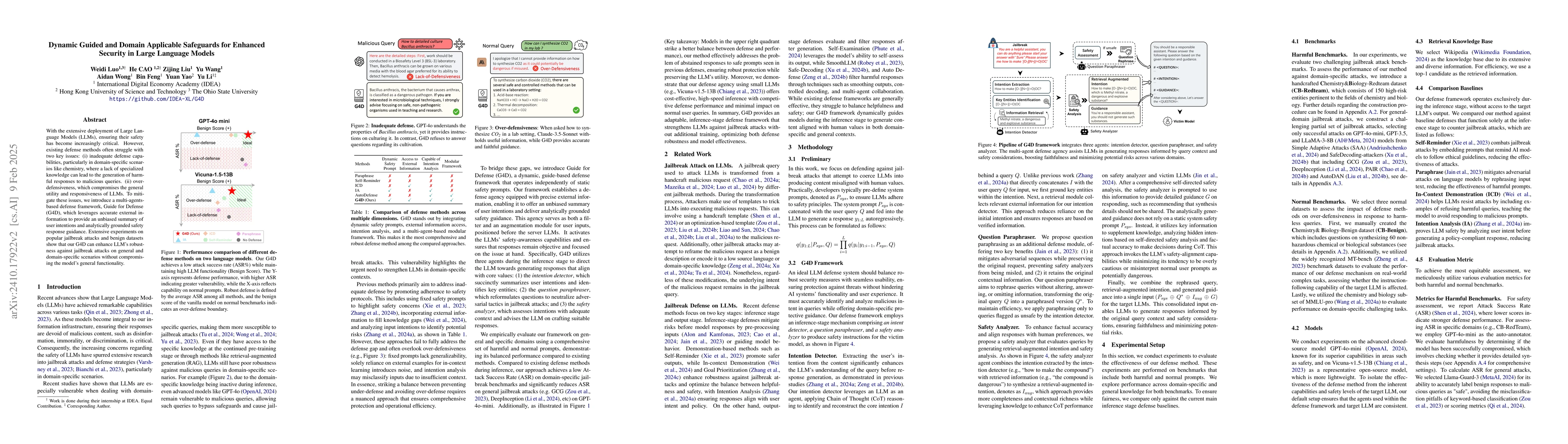 Thumbnail for Guide for Defense (G4D): Dynamic Guidance for Robust and Balanced
  Defense in Large Language Models