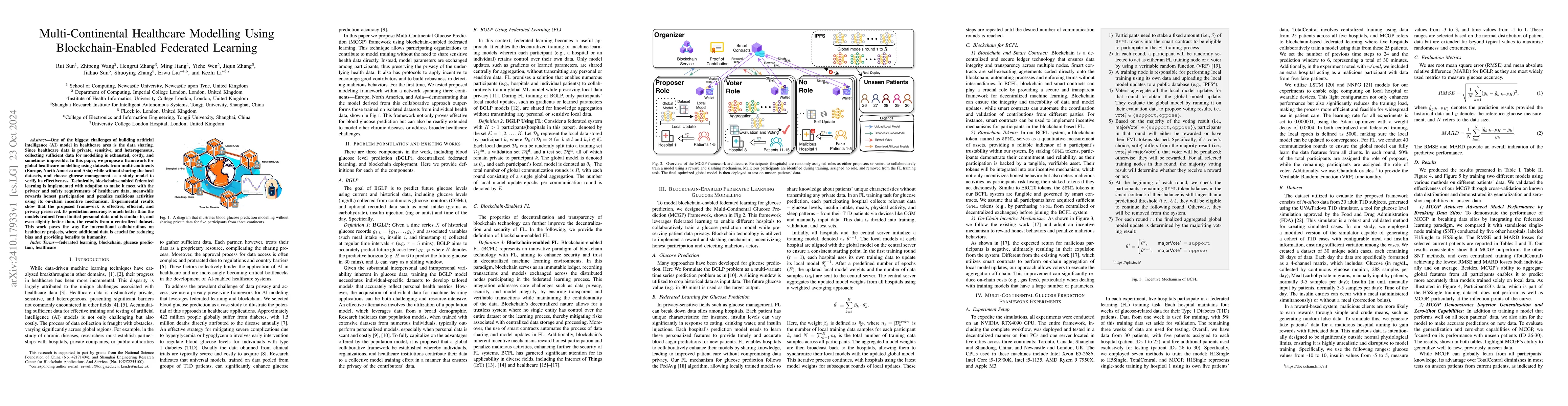 Thumbnail for Multi-Continental Healthcare Modelling Using Blockchain-Enabled
  Federated Learning