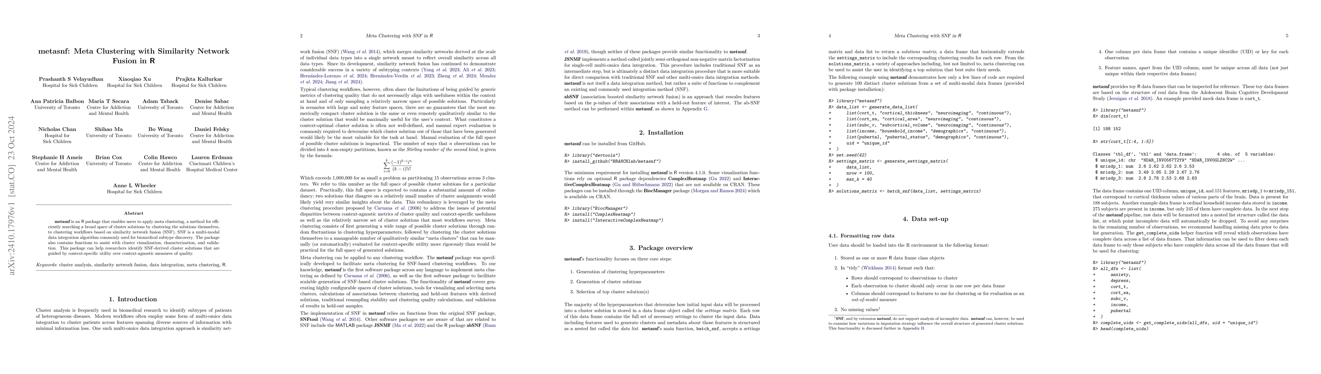 Thumbnail for metasnf: Meta Clustering with Similarity Network Fusion in R