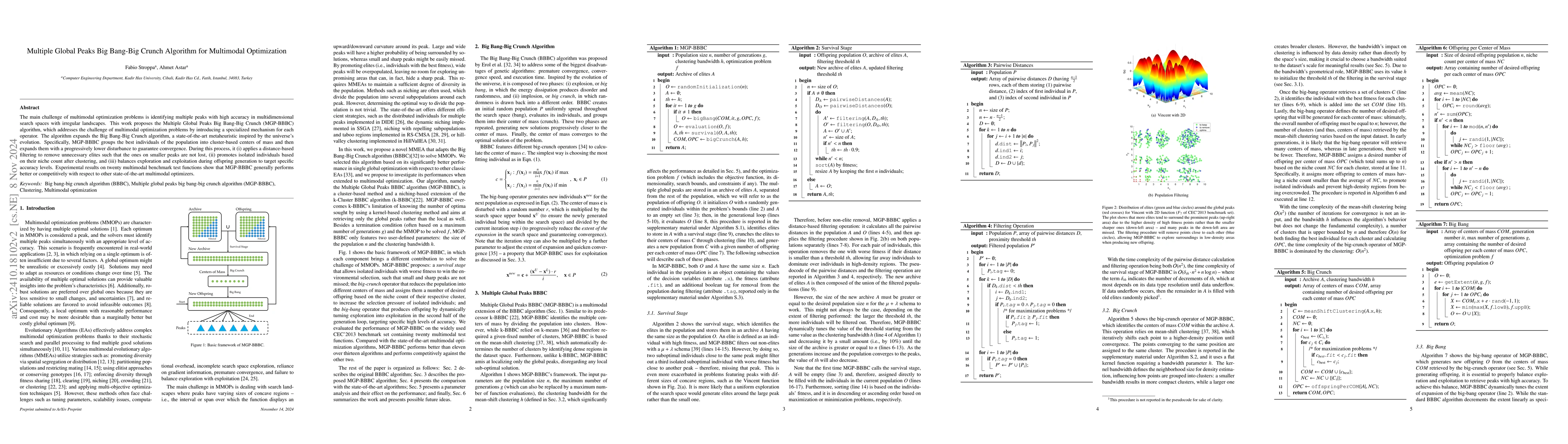 Thumbnail for Multiple Global Peaks Big Bang-Big Crunch Algorithm for Multimodal
  Optimization