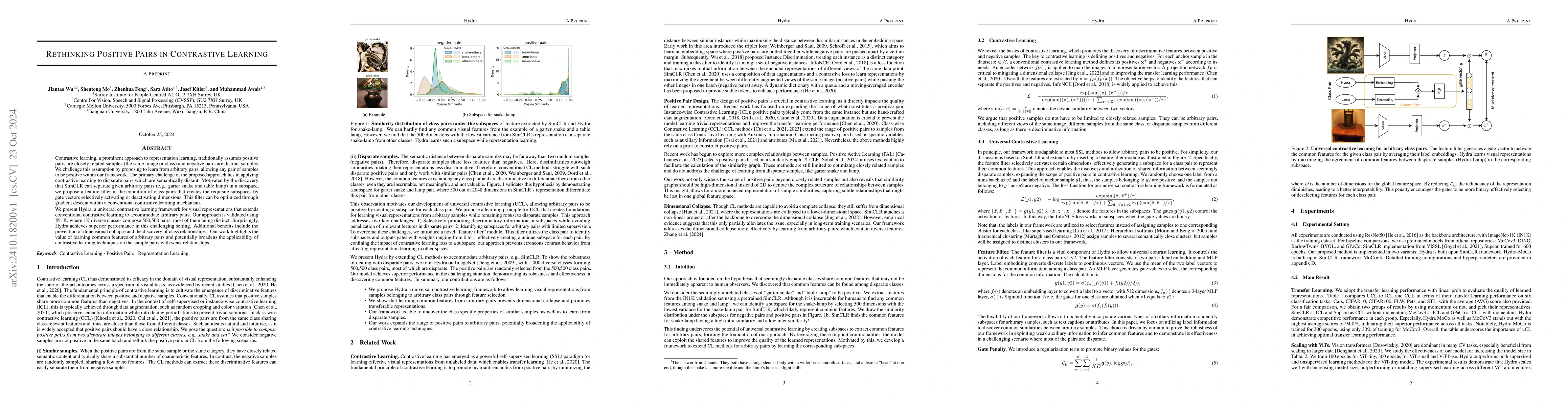 Thumbnail for Rethinking Positive Pairs in Contrastive Learning