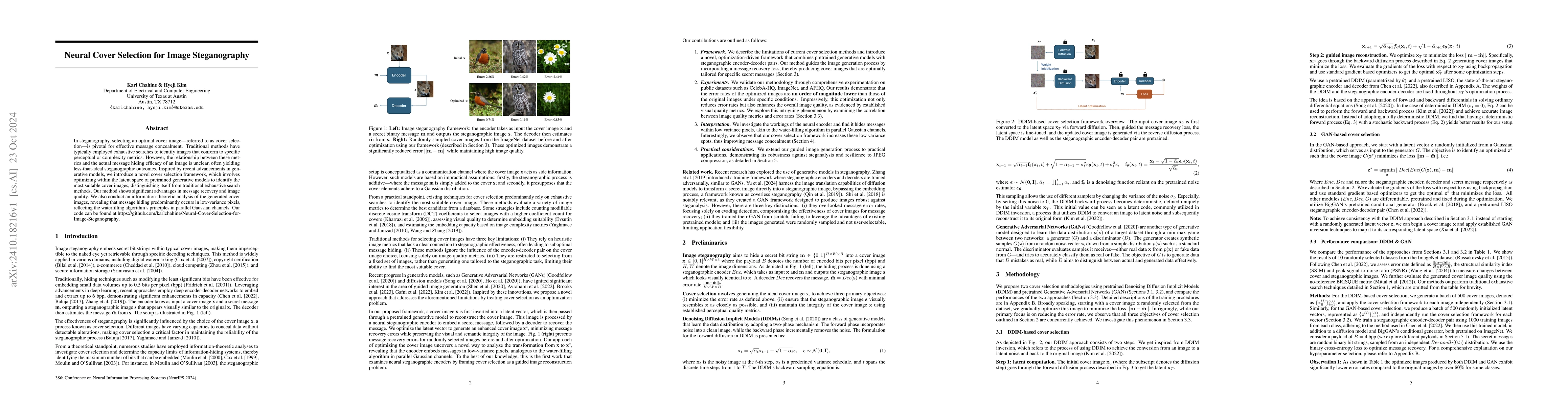 Thumbnail for Neural Cover Selection for Image Steganography
