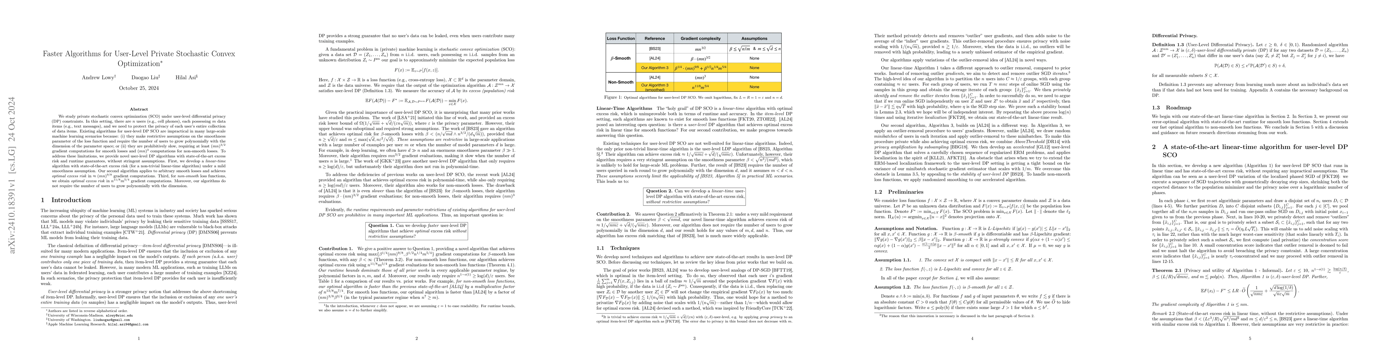 Thumbnail for Faster Algorithms for User-Level Private Stochastic Convex Optimization
