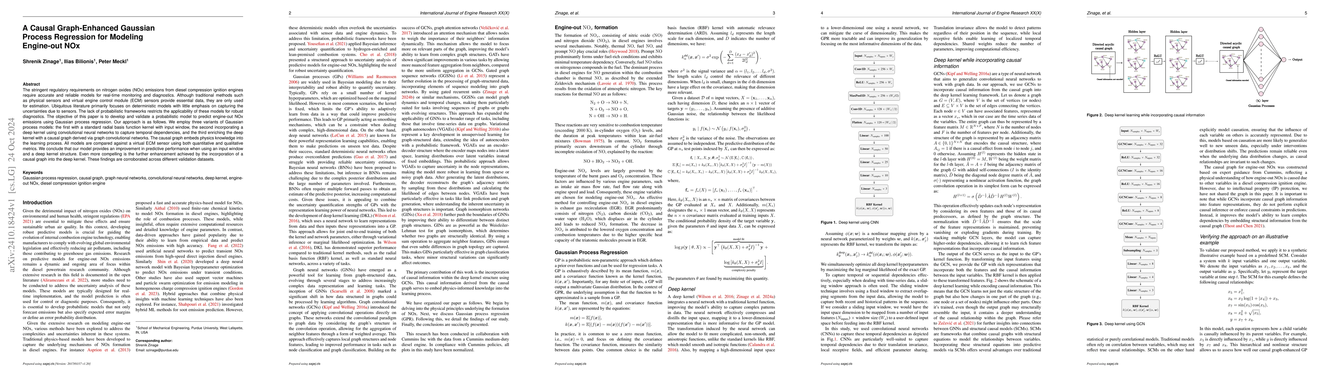 Thumbnail for A Causal Graph-Enhanced Gaussian Process Regression for Modeling
  Engine-out NOx