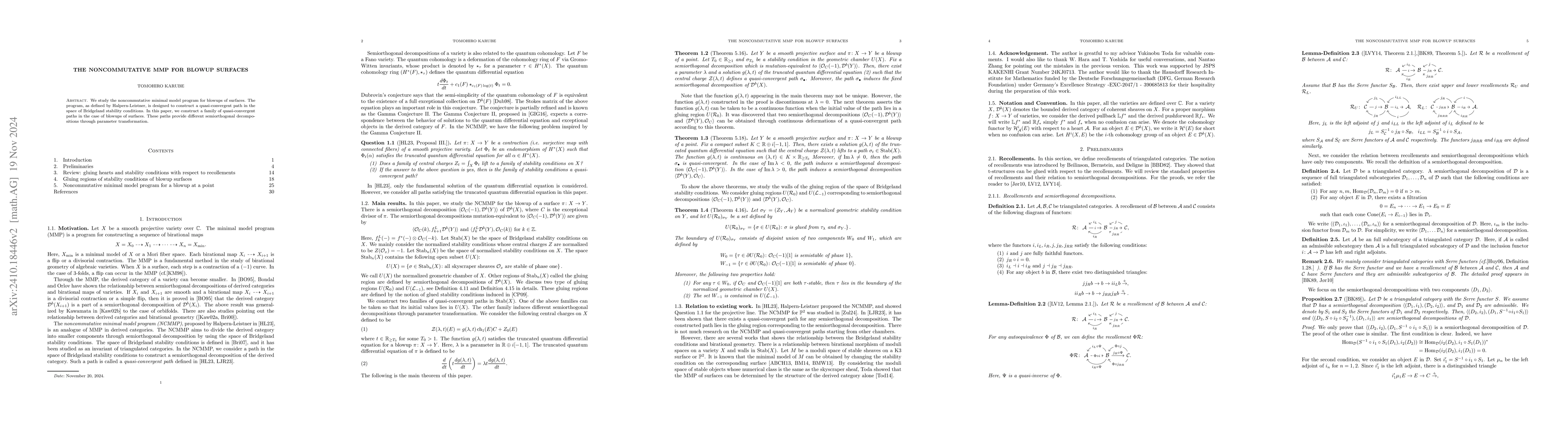 Thumbnail for The noncommutative MMP for blowup surfaces