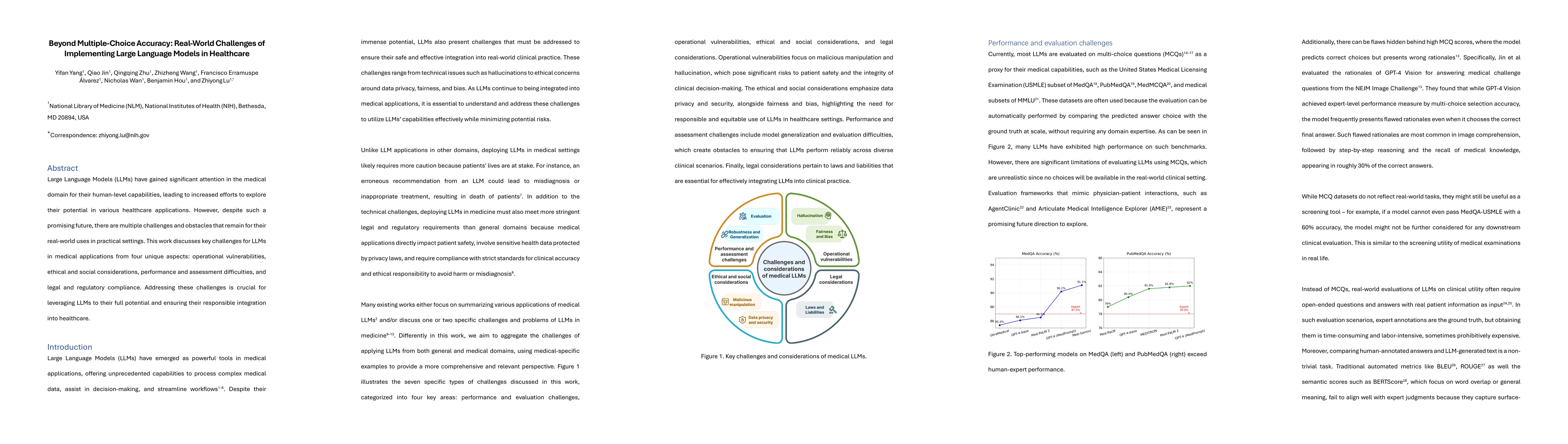Thumbnail for Beyond Multiple-Choice Accuracy: Real-World Challenges of Implementing
  Large Language Models in Healthcare