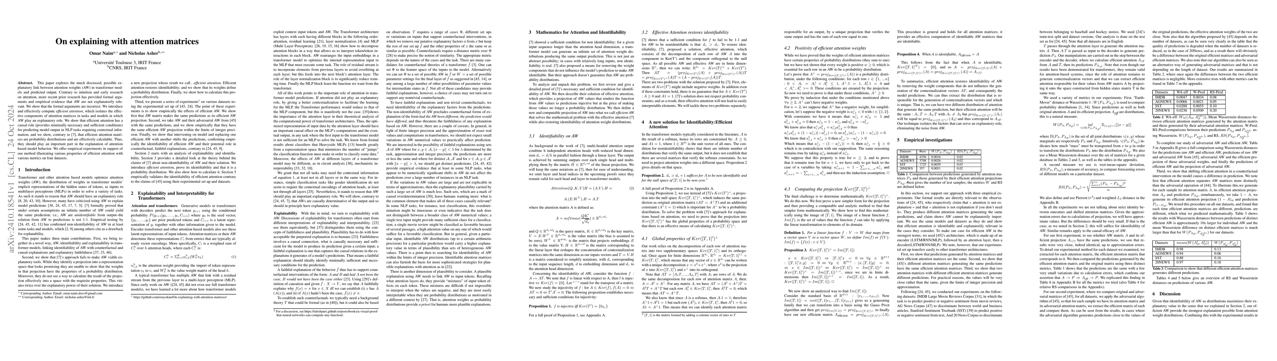 Thumbnail for On Explaining with Attention Matrices