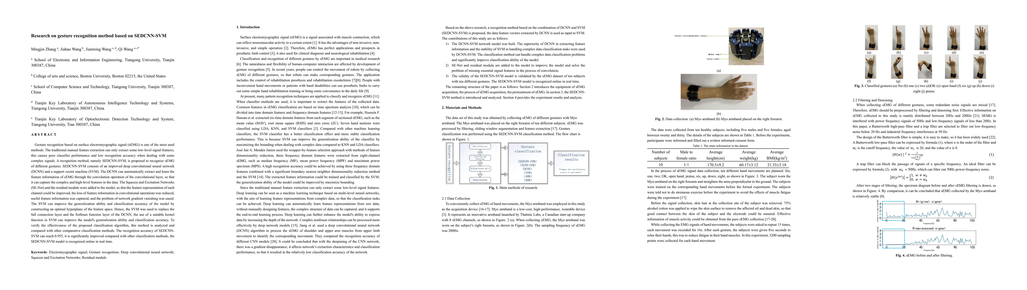 Thumbnail for Research on gesture recognition method based on SEDCNN-SVM