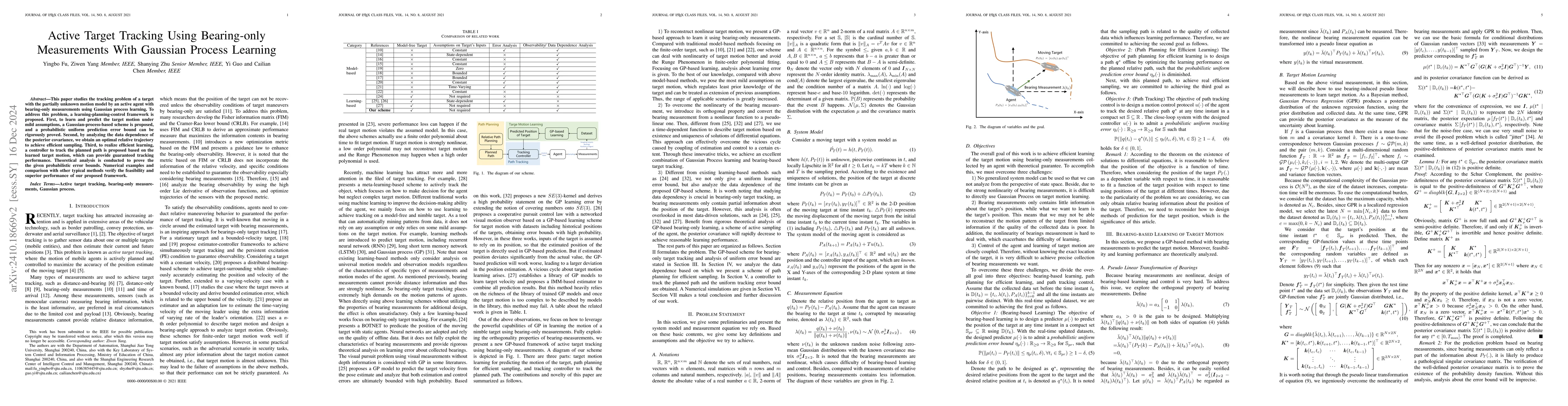 Thumbnail for Active Target Tracking Using Bearing-only Measurements With Gaussian
  Process Learning