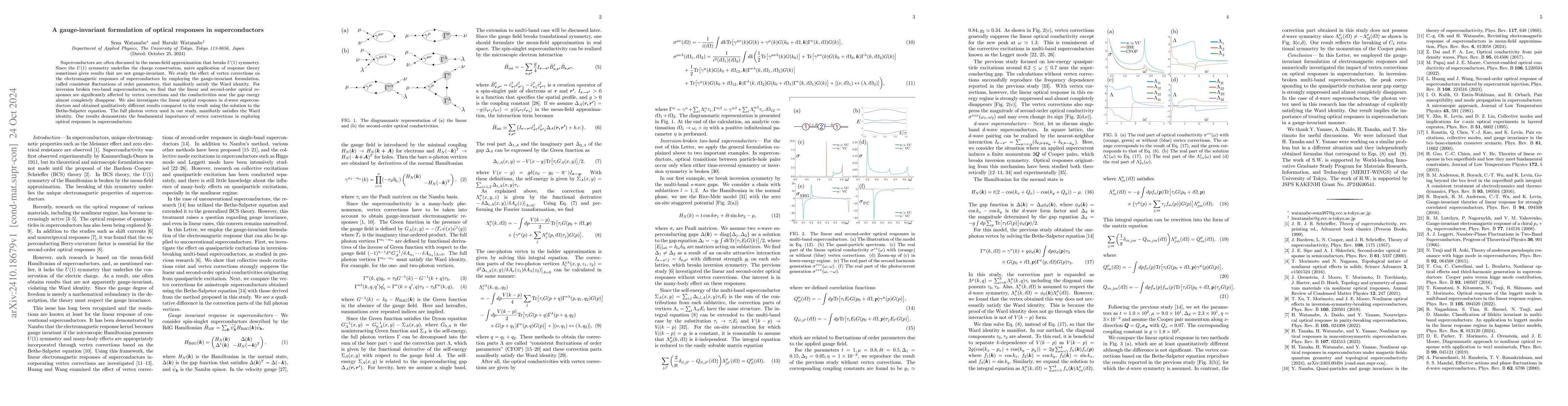 Thumbnail for A gauge-invariant formulation of optical responses in superconductors