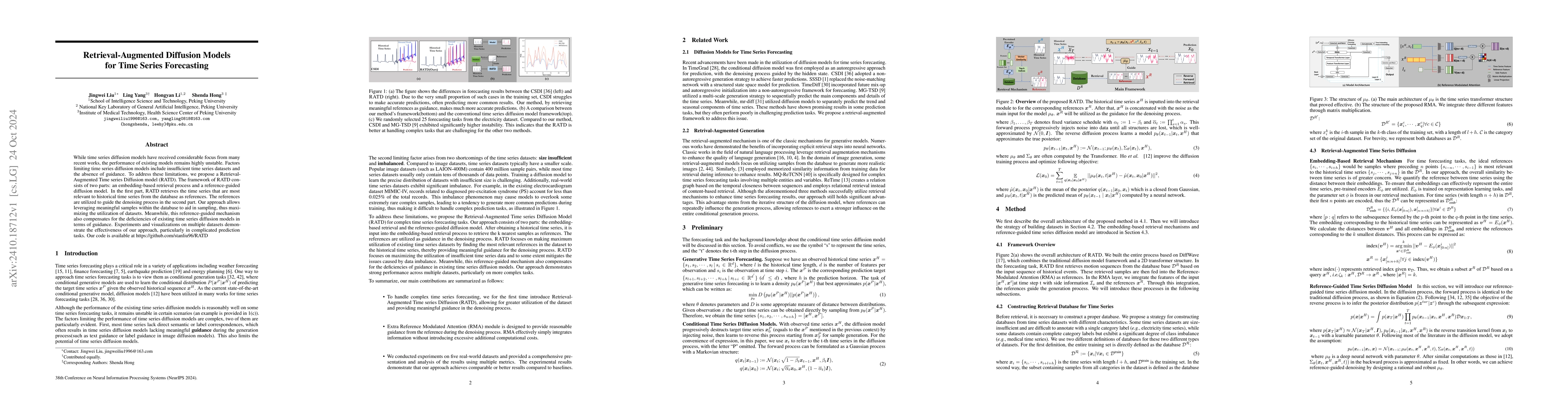 Thumbnail for Retrieval-Augmented Diffusion Models for Time Series Forecasting