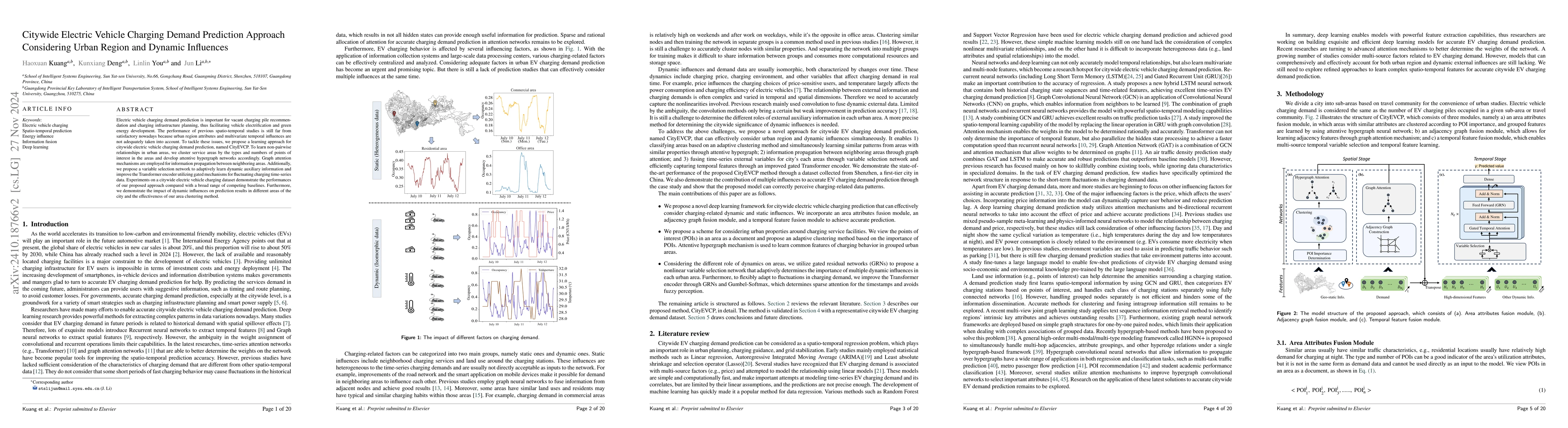 Thumbnail for Attention-based Citywide Electric Vehicle Charging Demand Prediction
  Approach Considering Urban Region and Dynamic Influences