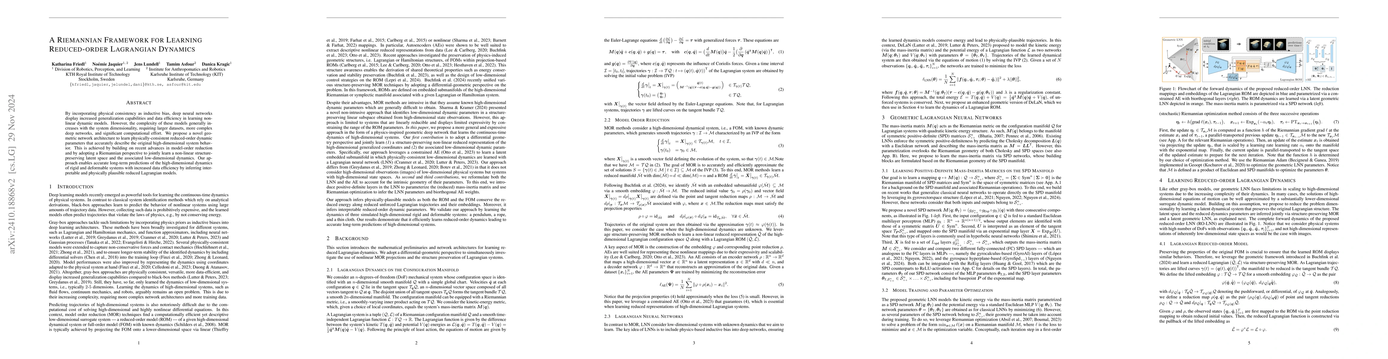 Thumbnail for A Riemannian Framework for Learning Reduced-order Lagrangian Dynamics