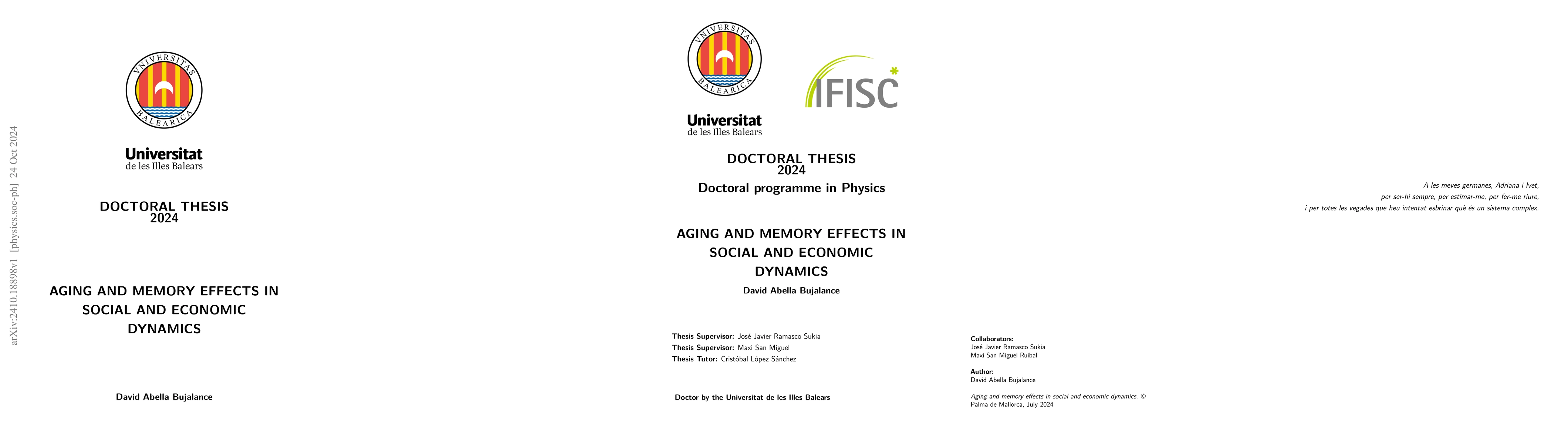 Thumbnail for Aging and memory effects in social and economic dynamics