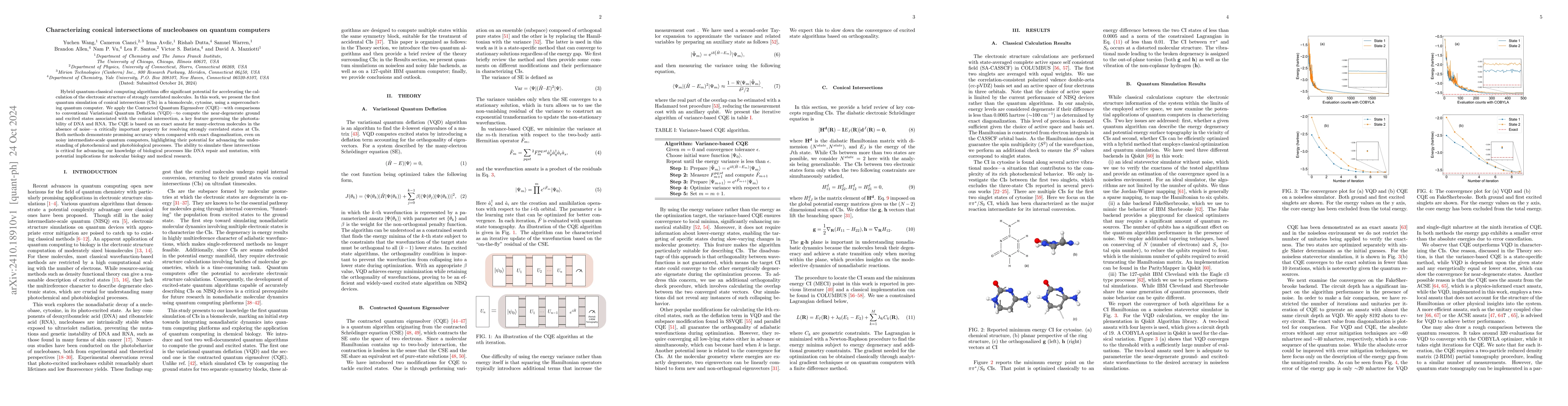 Thumbnail for Characterizing conical intersections of nucleobases on quantum computers