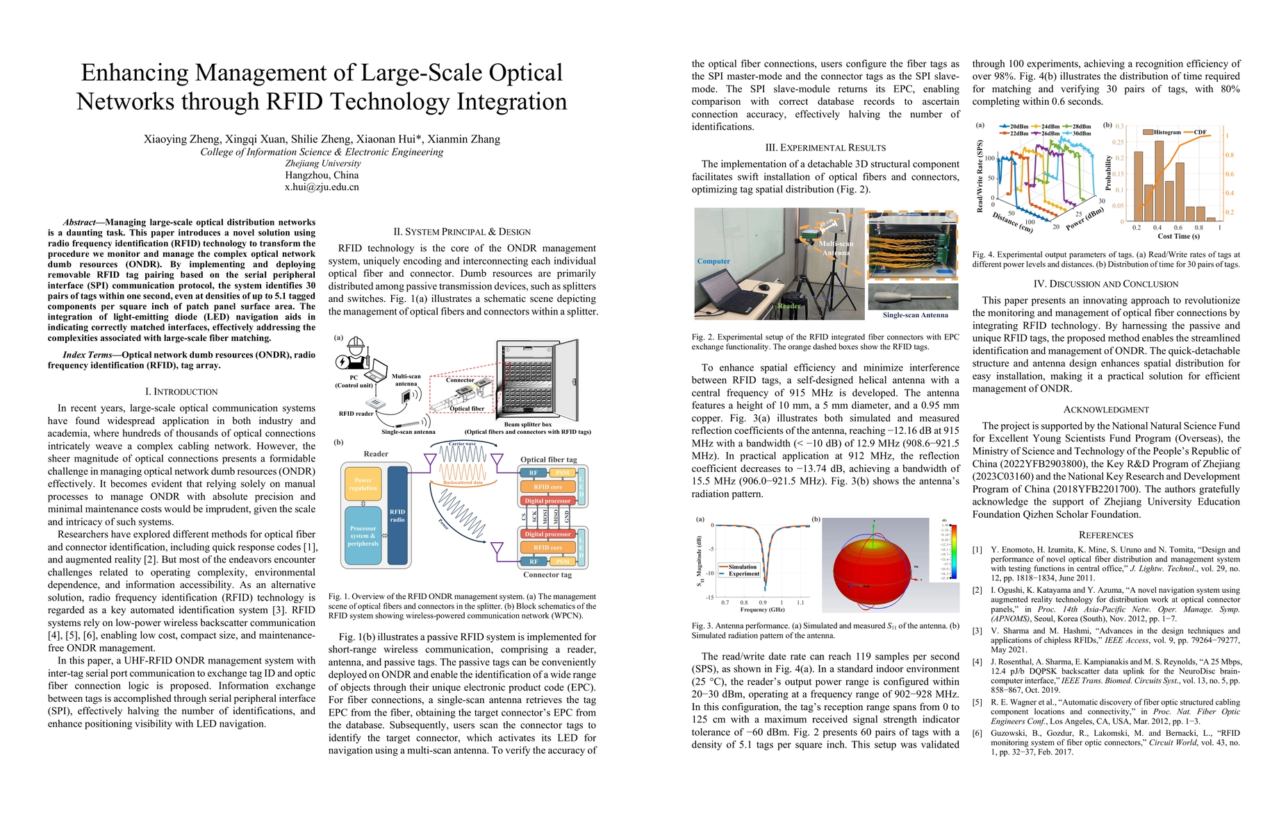 Thumbnail for Enhancing Management of Large-Scale Optical Networks through RFID
  Technology Integration