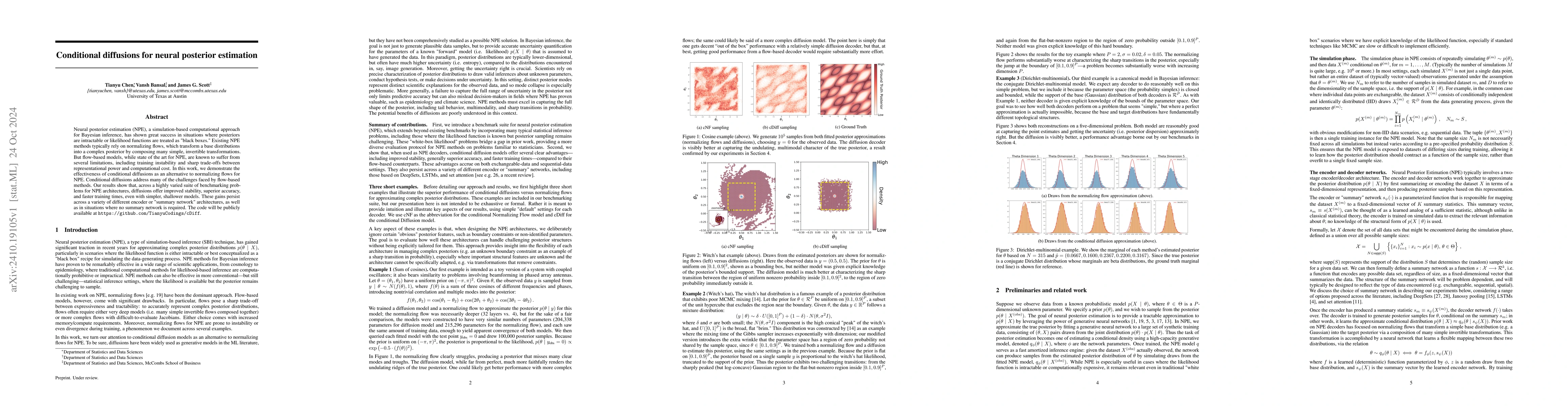 Thumbnail for Conditional diffusions for neural posterior estimation